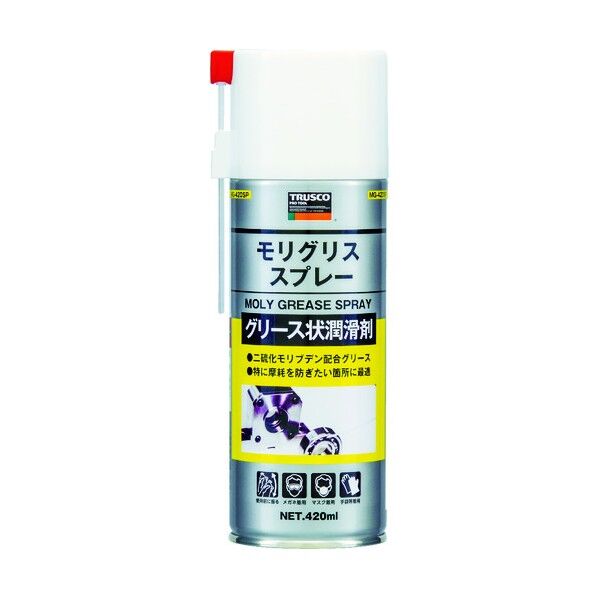 モリグリススプレー420ml 66 x 66 x 204 mm 410 g MG-420SP