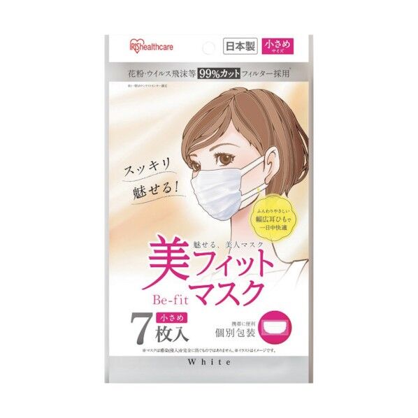 285561 美フィットマスク 小さめサイズ 20PK-FBF7SW 7枚