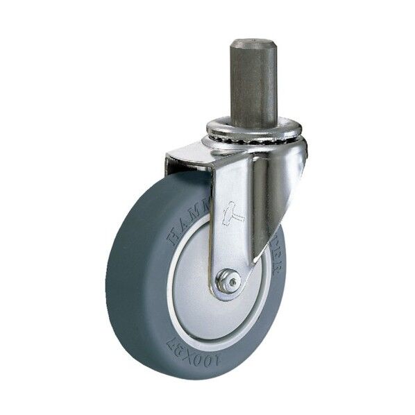 EKシリーズ自在エラストマーB車100mm 平戸車 420EKLB100 1個