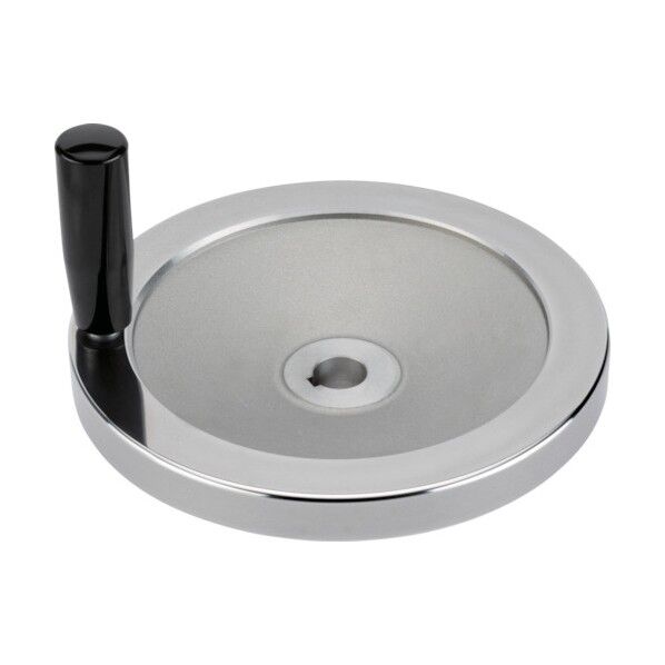 ディスクハンドル アルミニウム キー溝付、回転ハンドル付 24600.0341 1点