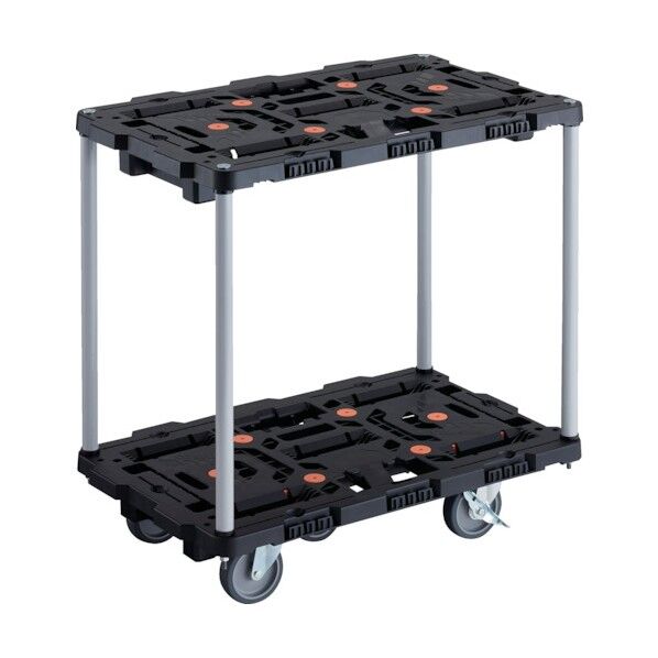 ビートル (2段式・ハンドルなし) キャスターストッパー付