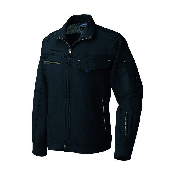 長袖サマーブルゾン（男女兼用） 010ブラック M 30430-010-Ｍ 1