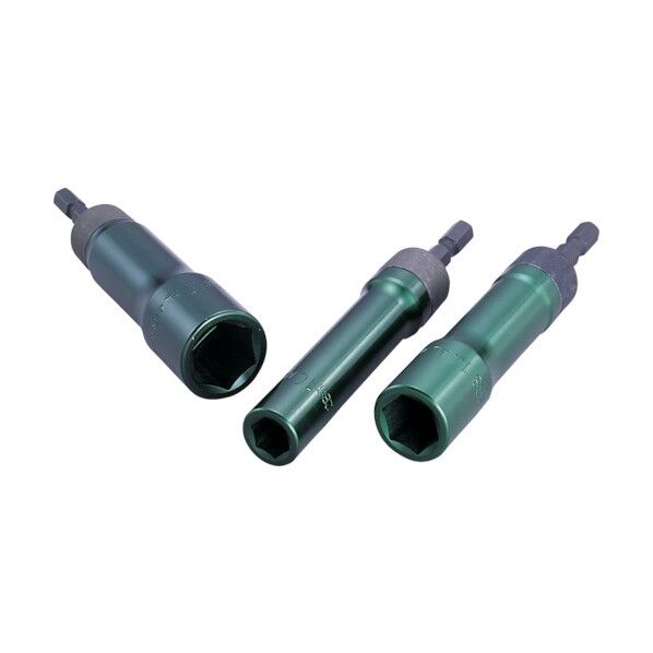 充電式電動ドリル用アルミビットソケット19mm