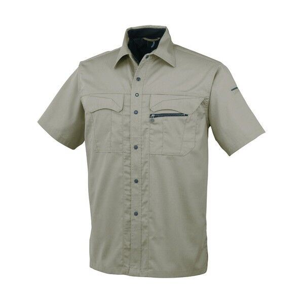 半袖シャツA-5577 2SベージュS A-5577-2-S 1点