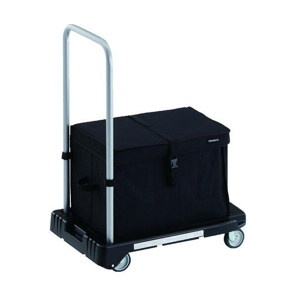 樹脂台車 こまわり君 省音G車輪 600X390 ブラック THB付 MP-6039N2-BK-THB 1点