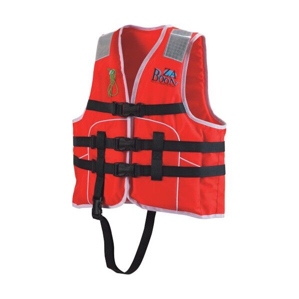 小型船舶用ライフジャケット 小児用M レッド TYPE A JR-1M-RD 1点