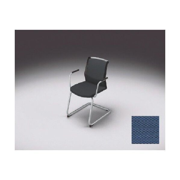 会議用チェアー E298F-BL 1点