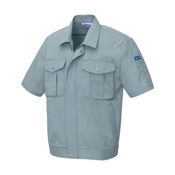 半袖ブルゾン(男女兼用) 004グレー M 591 1