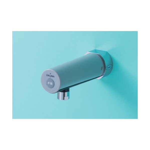 自動水栓 Y-700(単水栓・乾電池式・泡沫タイプ・壁付) Y-700 1点