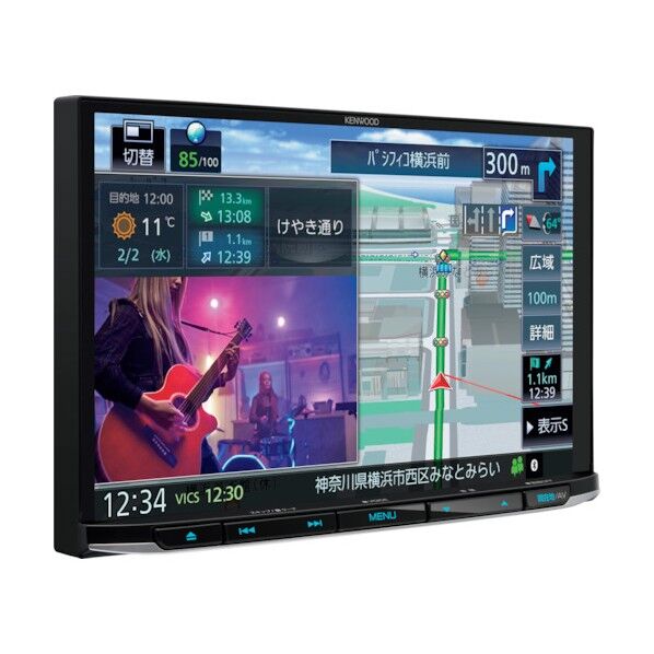 JVCケンウッド 8インチインダッシュタイプナビ MDV-S809L 1点