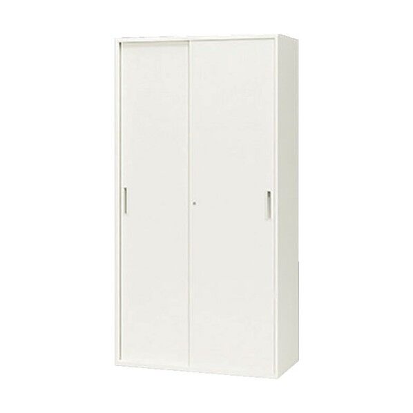 スチール引違い書庫(2枚扉) CWL-0918H-WW 1点