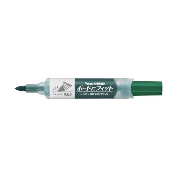 ぺんてる ノックル ボードにフィット 太字 緑 EMWL5BF-D 1点