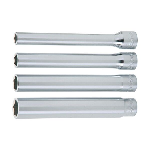 コーケン　９．５ｍｍ差込　１２角エクストラディープソケットセット　４ヶ組