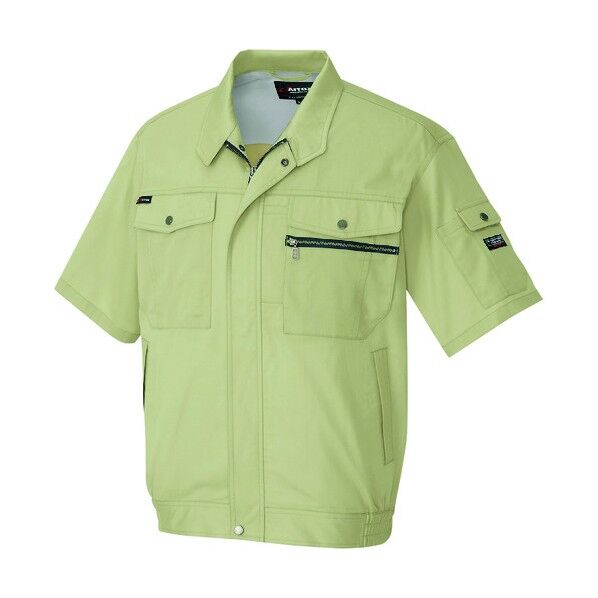 半袖ブルゾン(男女兼用)AZ3232-019マスタードS 019マスタード S 3232 1