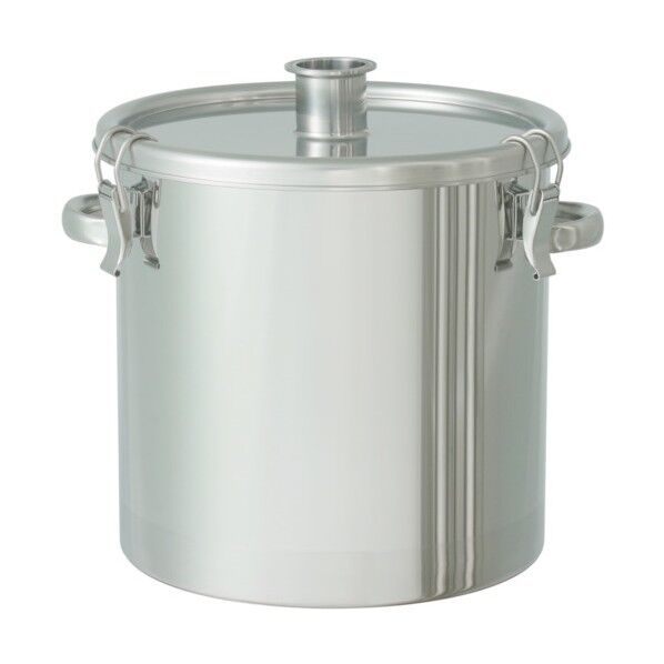 ステンレスタンク 粉体回収容器 へルール付