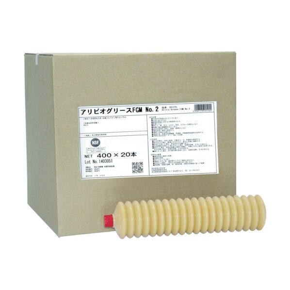 住鉱 住鉱 アリビオグリースFGM No.2 400g 60 x 60 x 260 mm 201267 12...