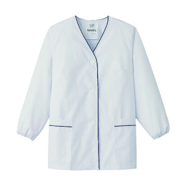 白衣・長袖 FA-380 (ホワイト) L SHK413 1個