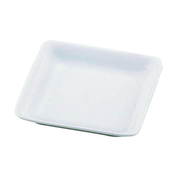 エムズジャパン スワン角皿 T03-137 白 小 RTLG202 1個