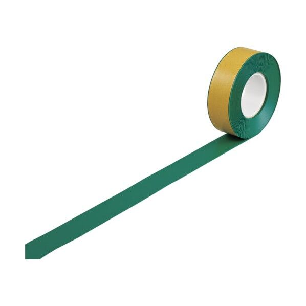 高耐久ラインテープ JU‐510G 両端テーパー構造 屋内用 50mm×10m 403072 1個
