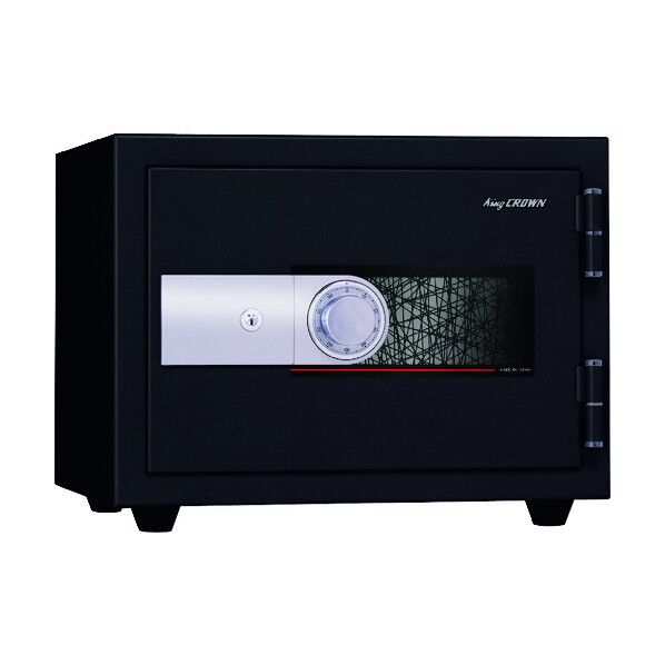 ゆとり収納耐火金庫 ブラック KUX-20SDA 1点