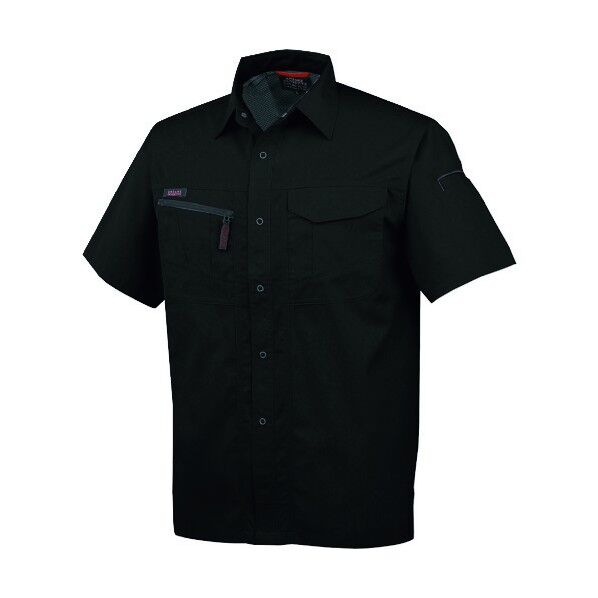 半袖シャツA-767 13ブラックSL A-767-13-L 1点