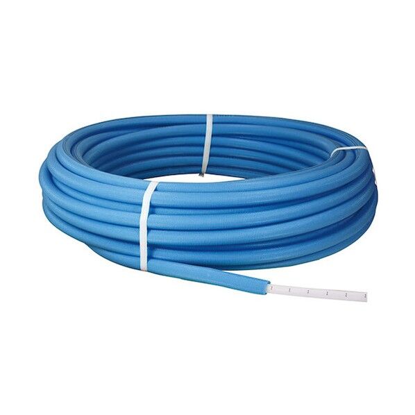 架橋ポリエチレン管 被覆イージーカポリパイプW ブルー 5mm被覆 13A 30m PEX13C-PB5-Y30 1点