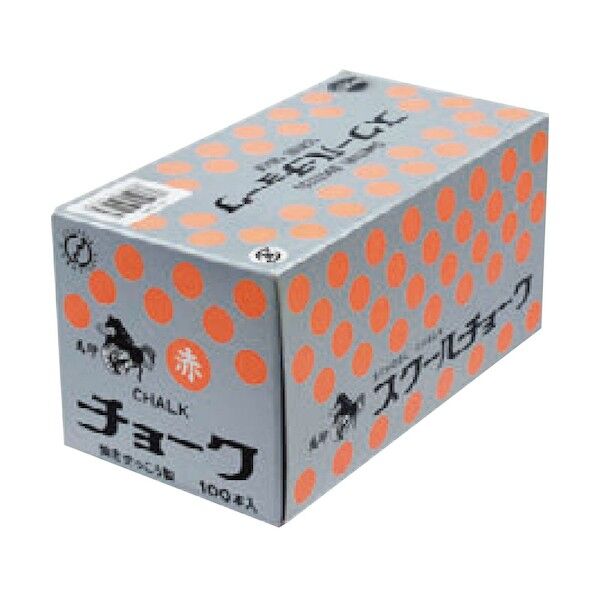 チョーク 赤 1142250202 100本