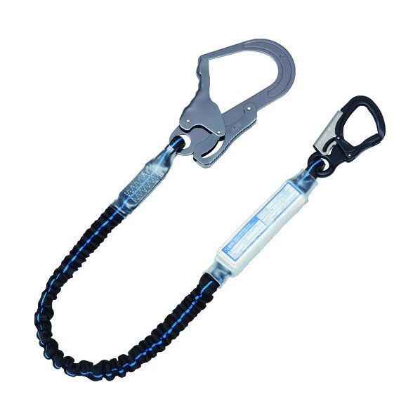 じゃばらランヤード (スチールフック+小フック)