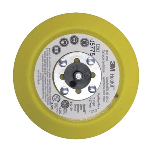 PN05775 フックイット ダブルアクションサンダー用ディスクパッド125mm 穴なし 便利グッズ(文具・OA機器) 1個