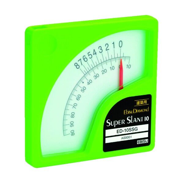 ダイヤモンドスーパースラント10ED-10SSG 蛍光グリーン 12X100X100mm ED-10SSG 1個