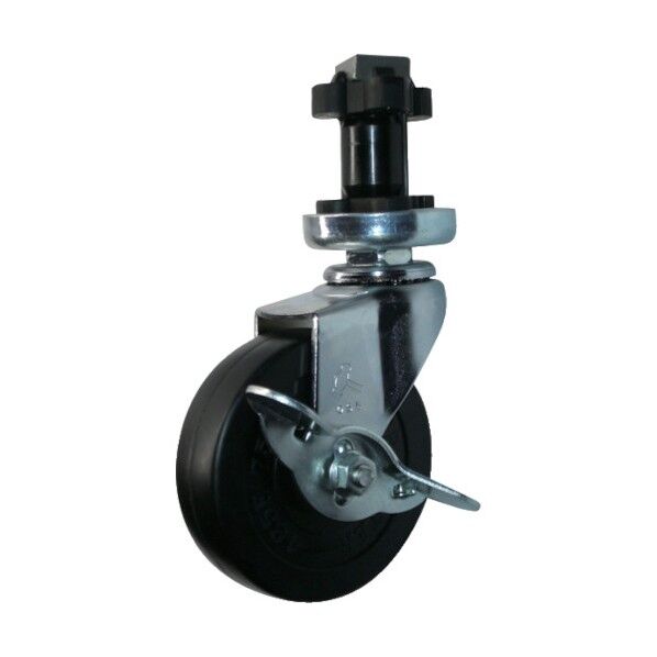 ENシリーズ自在SP付ゴム車65mm 4152EN-R65-BAR01 1点