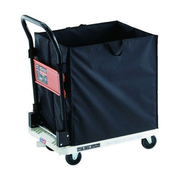 樹脂台車 カルティオ CHBAハンドトラックボックス付 樹脂ストッパー付 ホワイト MPK-720-W-JS-CHBA 1点