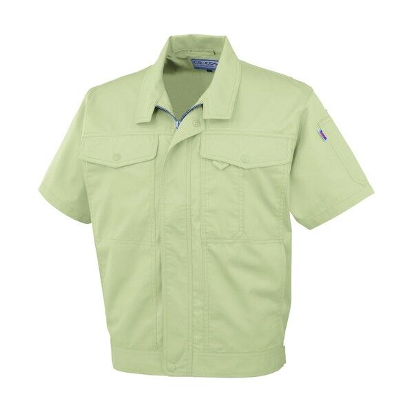 半袖ブルゾンJ-560 19Mグリーン SS J-560-19-SS 1点