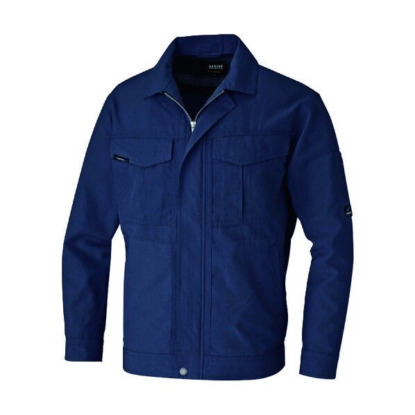 長袖サマーブルゾン(男女兼用) 008ネイビー LL 1630 1