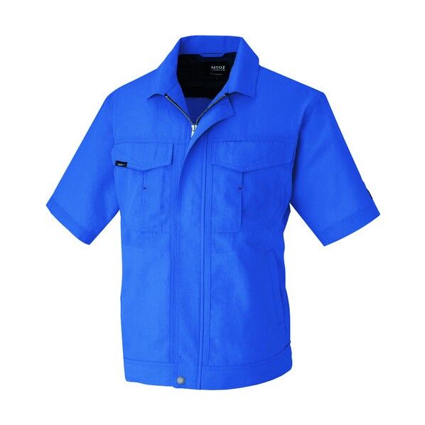 半袖ブルゾン(男女兼用)アジトブロスナインAZ1632-006ブルー6L 006ブルー 6L 1632 1