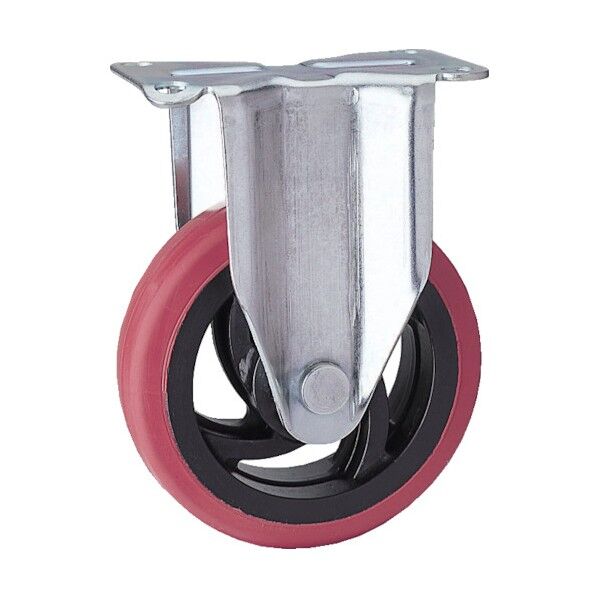 ステンレス製固定ナイロンホイルゴム車