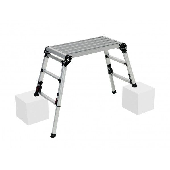 四脚アジャスト式足場台(脚部伸縮式)