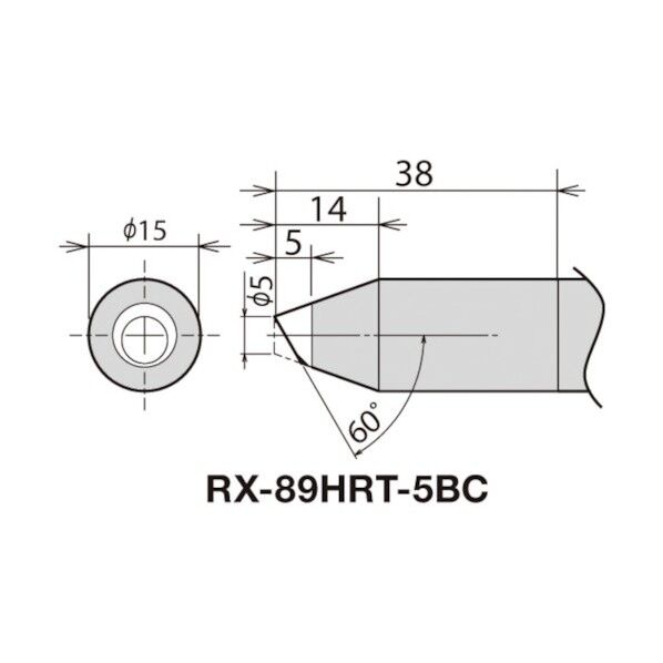 太洋電機 替こて先 RX-892AS用 5BC RX-89HRT-5BC 1点