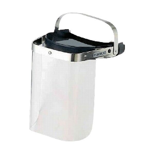 作業帽装着用防災面