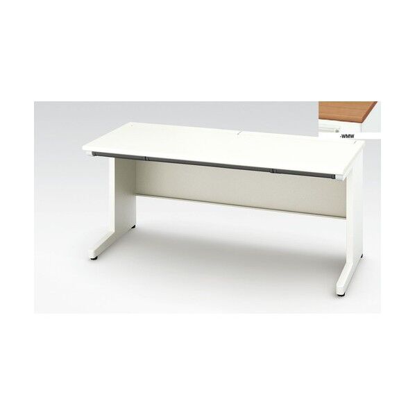 平デスク (浅型引出し付) XEHH167F-S-WMW 1点