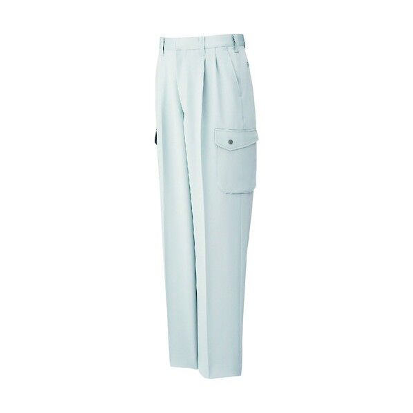 冬 ツータックカーゴパンツ シルバーグレー色 85サイズ WA20155-6-85 1点
