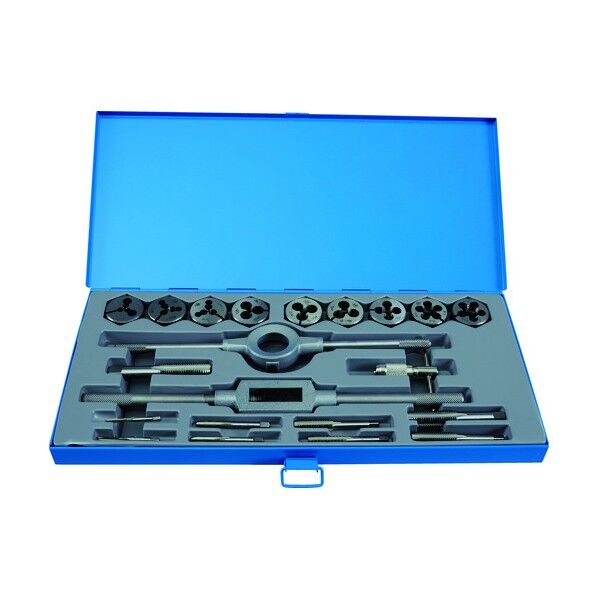 メートルネジ用ハンドタップ、ダイスセット(並目)M3-M16