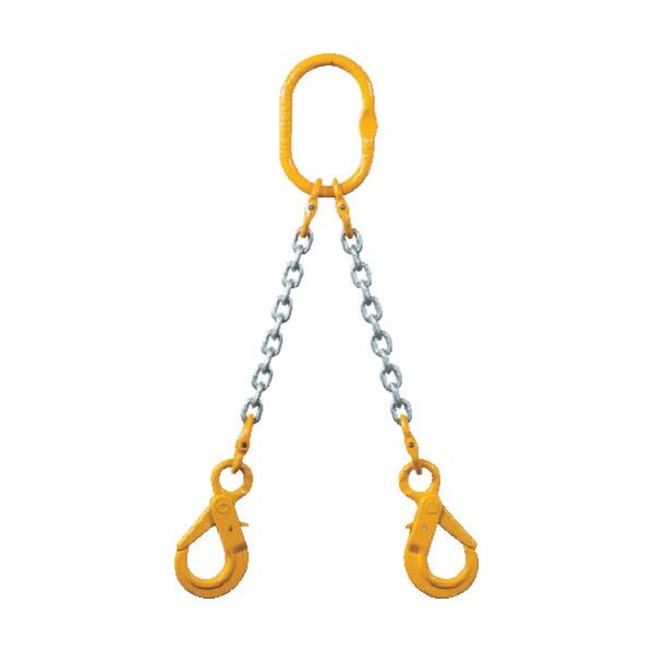 チェーンスリング(ロッキングフックタイプ) ロッキングフック 2本吊り