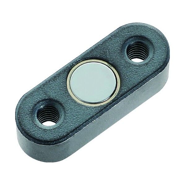 長円マグネット(ネオジム磁石) タップ穴