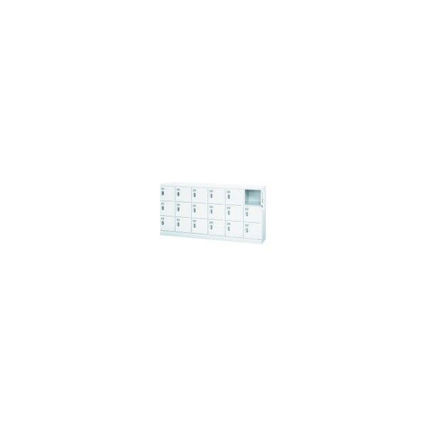 プラス 617205)多人数用ロッカー KL-L63K W4 1点