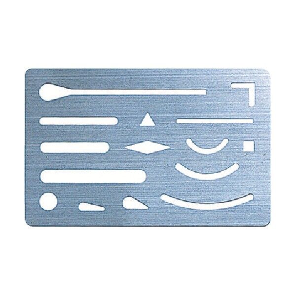 字消板ステンレス字消板 70963 1点