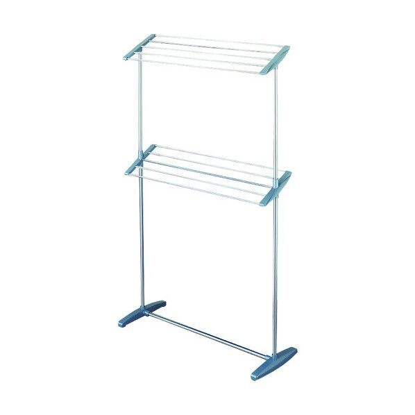 ステンレスバスタオル掛け2段