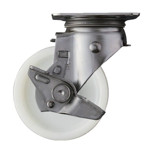 SUS サイドSP付 ナイロンB車100mm 313S-NRB100 1点