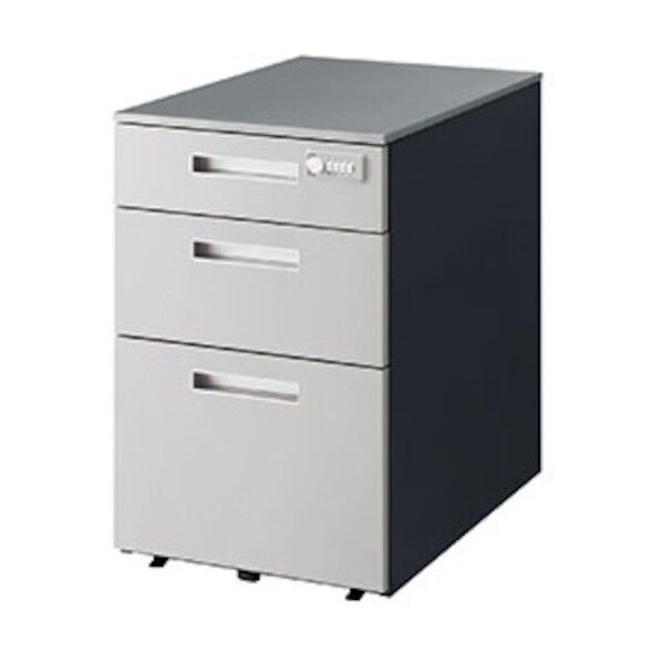 ワゴン(3段・ダイヤル錠) TRH046XCD-SVD 1点