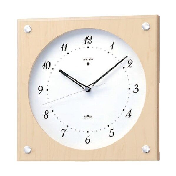 電波掛時計木枠 2 kg KS268B
